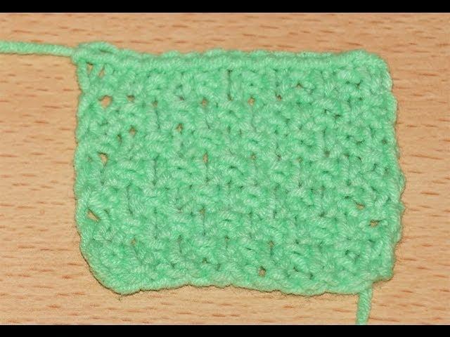 Схема вязания спицами. Жемчужный и рисовый узор // knitting