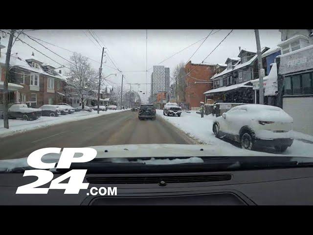 Toronto's snowfall warning officially lifted, TTC confirms 56 bus stops impacted