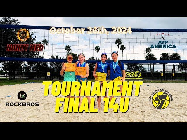 SR1 Volleyball Tournament 14U Final | October 26th 2024 | Danella/Mila vs Sydney/Isla