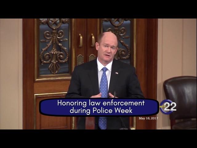 Senator Spotlight - Chris Coons Honors Law Enforcement - May 16, 2017