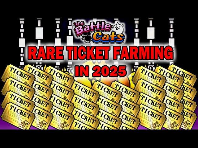 How to Farm RARE TICKETS in 2025 Legit Way [The Battle Cats]