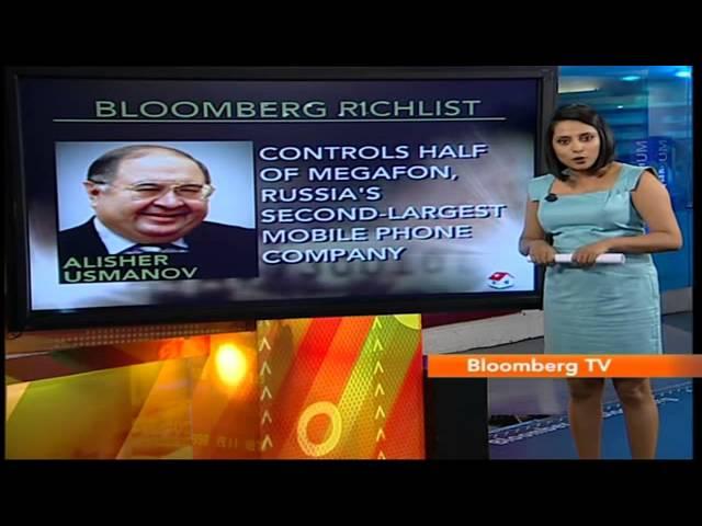 In Business: Bloomberg Richlist: Alisher Usmanov