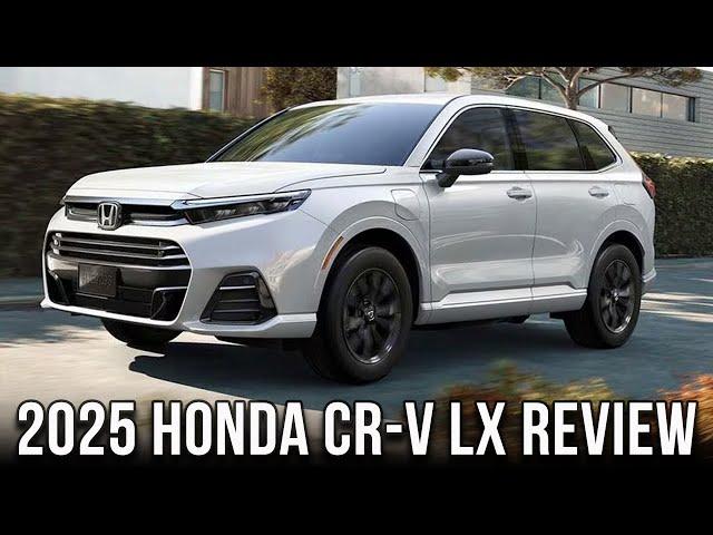 2025 Honda CRV LX Review