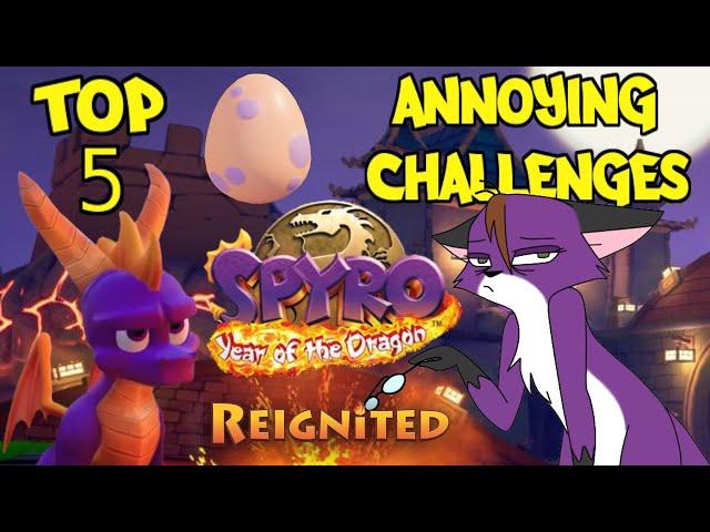 Spyro Reignited Trilogy: Top 5 WORST Egg Challenges!