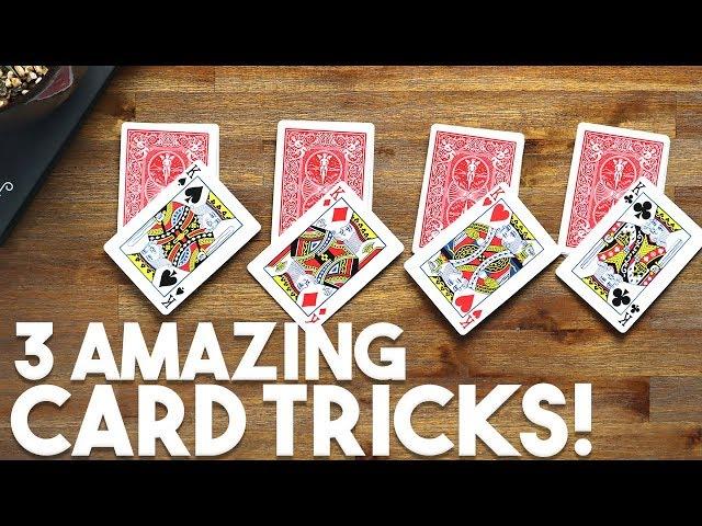 Learn 3 EASY STREET MAGIC CARD TRICKS  In ONE DAY!