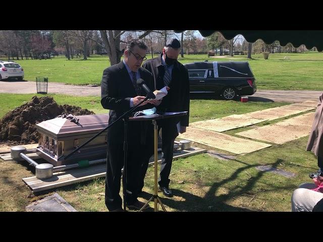 Frank Moss Funeral Services March 29, 2021