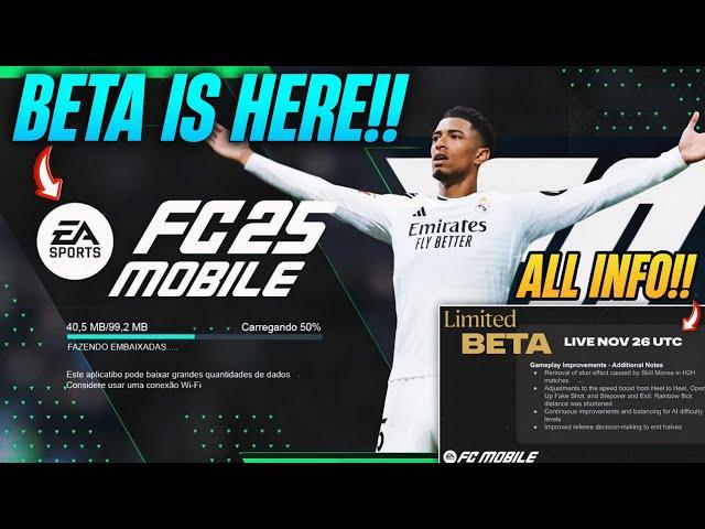 HOW TO DOWNLOAD FC MOBILE 25 BETA NEW GAMEPLAG UPDATE ?