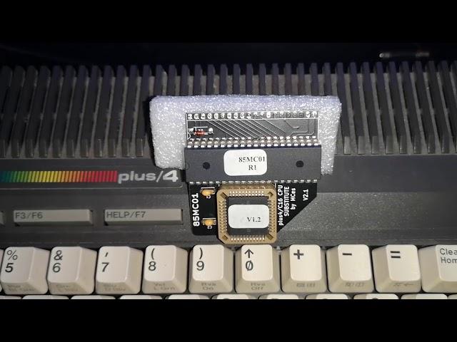 Classic computer Commodore plus 4 repair and testing