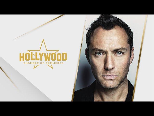 Jude Law Hollywood Walk of Fame Ceremony