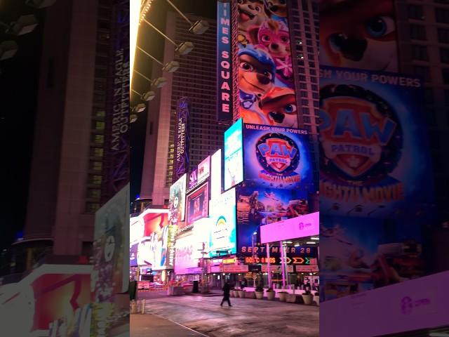 6AM in #TimesSquare #PawPatrol #ActionPotential #TimesSquare #NAKDtv FluidityTraction