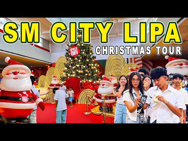 SM CITY LIPA BATANGAS Christmas Tour |  Insane Crowds Take Over the Mall!