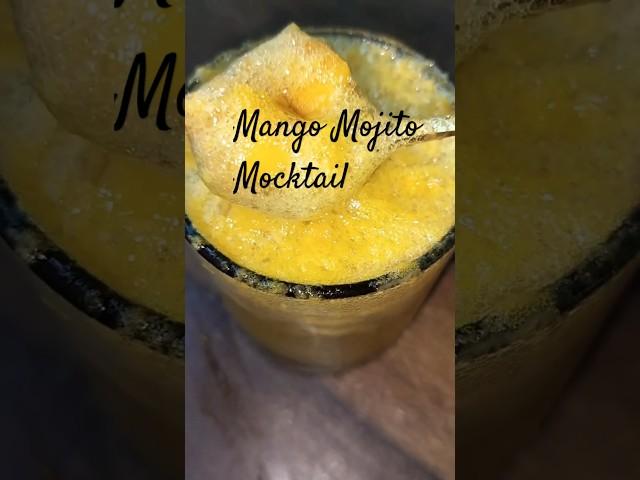 Mango Mojito Mocktail #trending #shortsfeed #asmr #drink #mojito #mango #mocktail #summer