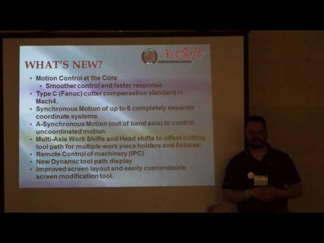 Mach4 CNC  Brian talks about Mach 4 the PC CNC controller