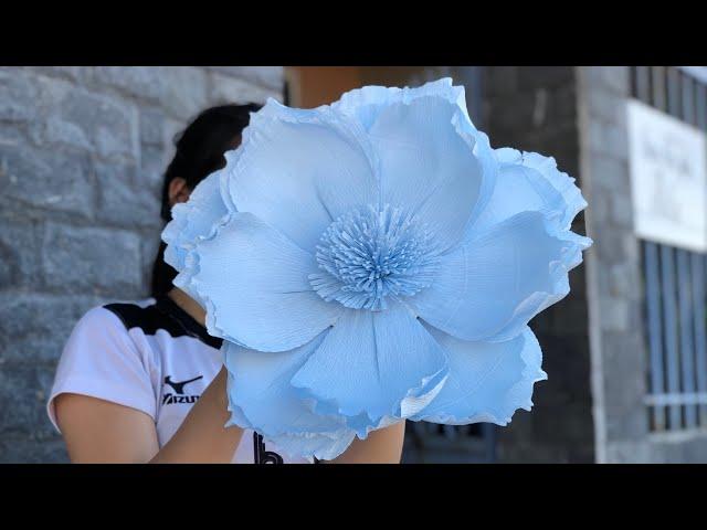 Backdrop Flower Making Tutorial | Hướng Dẫn Làm Hoa Backdrop | Hoa Khổng Lồ | Rita Handmade