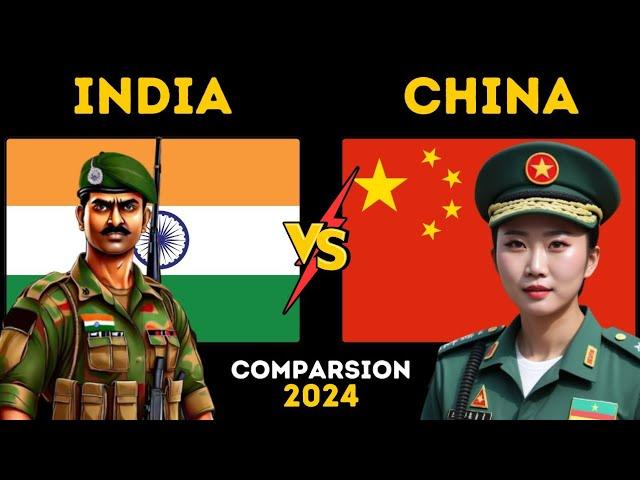 India vs China: Military Power 2024 || Military Comparison || World Defense Data