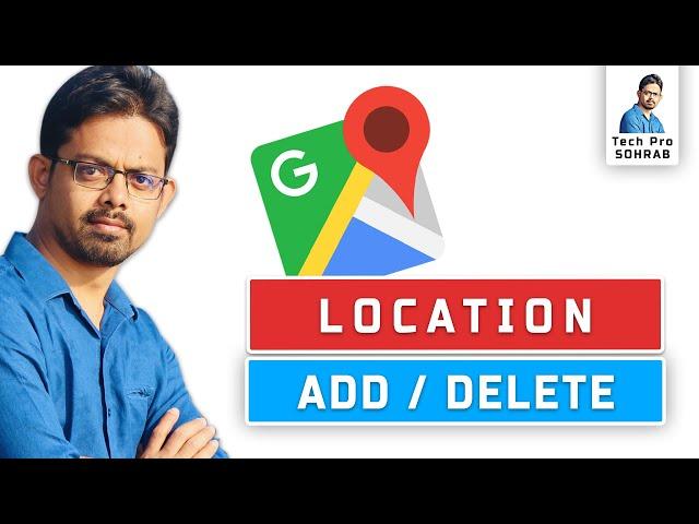 How to Change Google Map Location in Bangla || How to Remove Google Map Location in Bangla