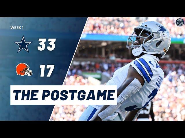 Dallas Cowboys Dominate Cleveland Browns, 33-17 | The Postgame | Blogging The Boys