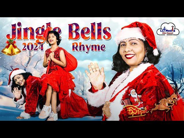 Jingle Bells with Lyrics | Christmas Songs | Nursery rhymes | Kids songs @LLTMediaKidsChannel