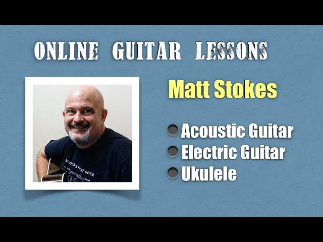 Online guitar lessons & instruction