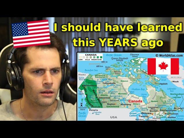 American Reacts to All Canadian Provinces Explained | Part 1