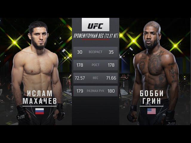 UFC Vegas 49 Ислам Махачев vs Бобби Грин Обзор на Бой Махачев vs Грин Makhachev vs Green ЮФС