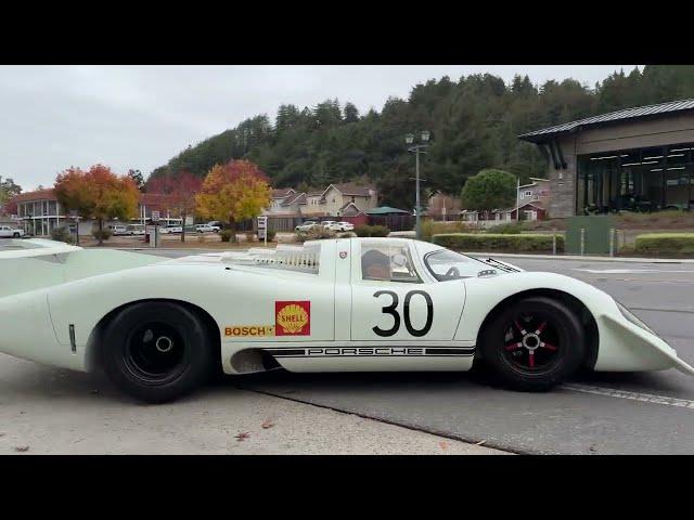 1969 Porsche 917 shakedown at Canepa