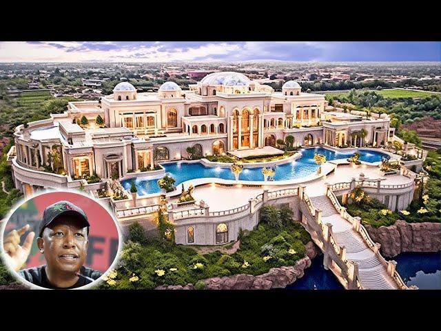 Malema's Mansion Surpasses Ramaphosa, Zuma, Mandela, And Mbeki.