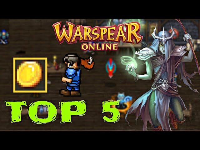 WARSPEAR ONLINE  ТОП 5 МЕСТ ДЛЯ ФАРМА!