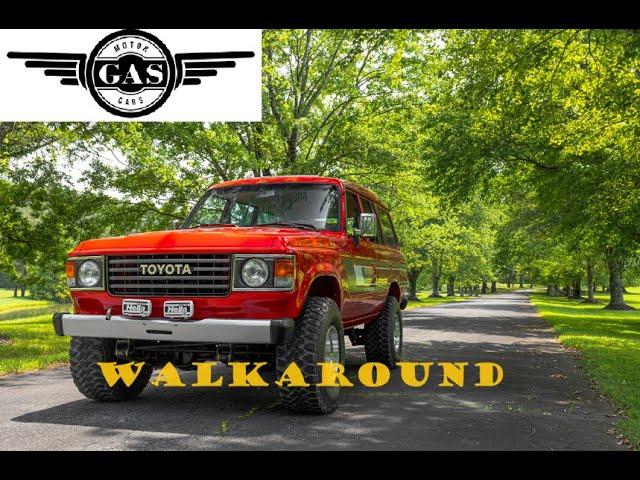 Toyota Land Cruiser Walkaround and Cold Start - Bring a Trailer