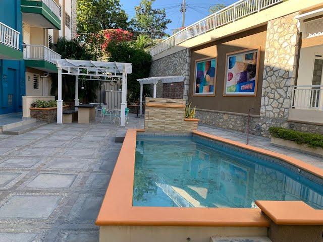 Furnished, Luxury 1 & 2 Bedrooms Apartments with Pool For Rent In Vivy Mitchell, Petion-Ville, Haiti