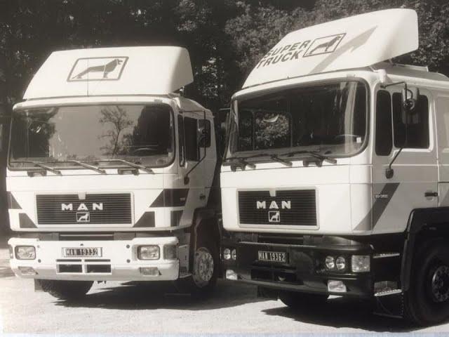TRUCKING HISTORY LOOKING A LOOK AT MAN LORRIES AT WORK OVER THE YEARS VOL.1