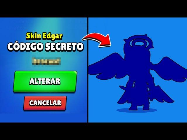  NOVO CÓDIGO SECRETO PARA GANHAR A SKIN EDGAR ANJO GRÁTIS NO BRAWL STARS!!