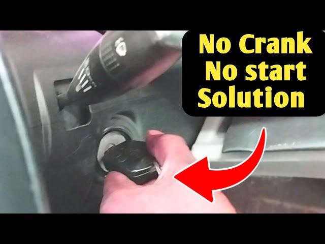 Car engine No Crank No start ! no sound ! simple trick to Start the car ! scs automotive