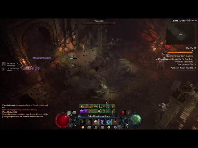 Diablo 4 - HC Druid Farming T4! Let's Go!