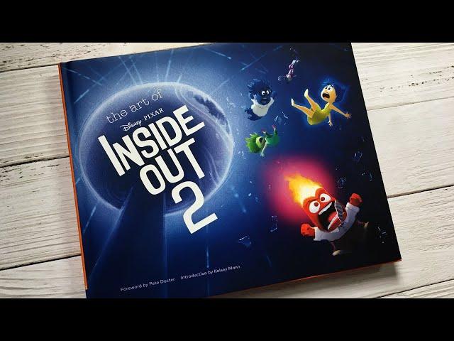 [Book Flip Through]  The Art of Inside Out 2