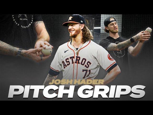 Astros Closer Josh Hader Breaks Down His Pitch Grips