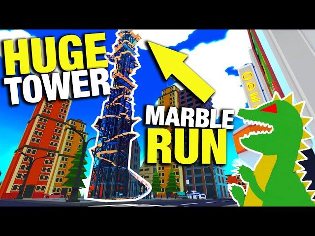 HUGE TOWER Marble Run (INSANE!!!) - Marble World