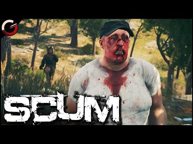 INSANE PRISONER SURVIVAL GAME! Open World Multiplayer Zombie Game | SCUM Gameplay