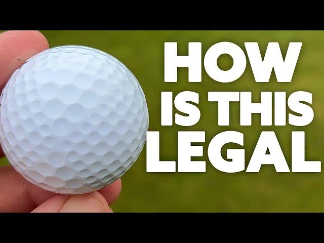 I’m impressed! The LEGAL straight flying golf ball!