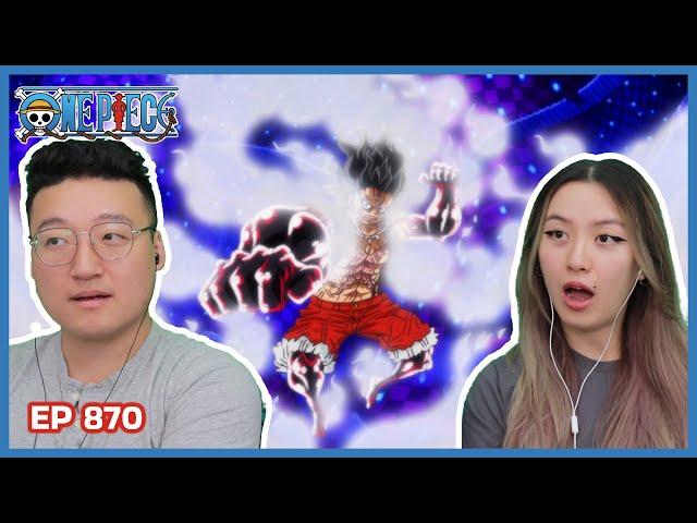 GEAR 4TH SNAKE MAN!  | One Piece Episode 870 Couples Reaction & Discussion