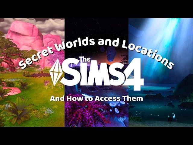 Secret Worlds and Locations in the Sims 4