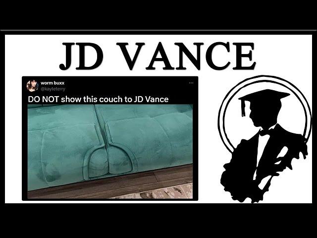 JD Vance Did WHAT To A Couch?