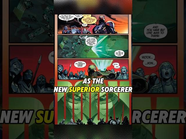 Dr. Doom Became the New Superior Sorcerer Supreme Doom || Dr. doom #youtube #marvel #drdoom #shorts