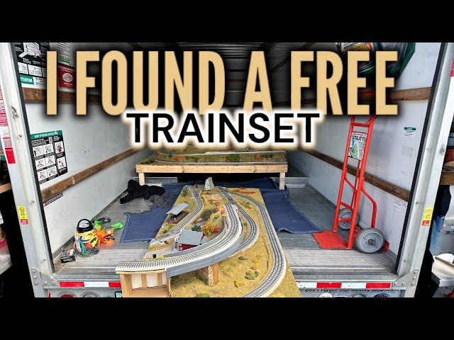 We got a FREE Train Set!