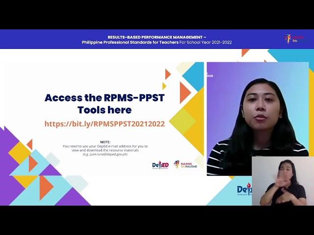 RPMS-PPST for School Year 2021-2022 - Episode 2 Part 2