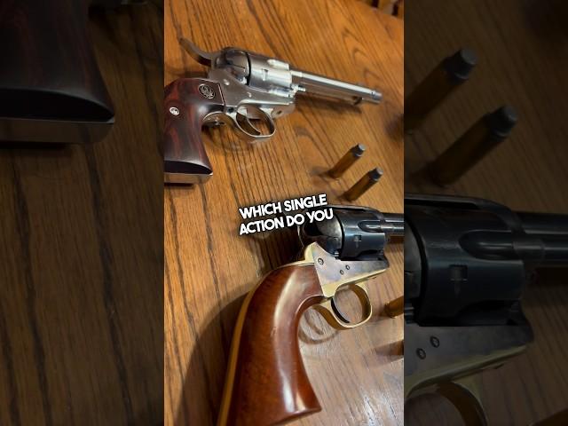 Uberti Cattleman II vs Ruger New Vaquero .45 Colt | SAA review