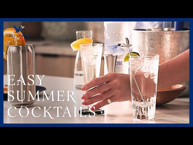 3 Easy Summer Cocktails | Grey Goose Vodka