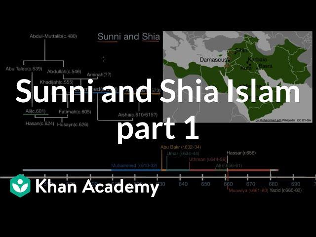 Sunni and Shia Islam part 1 | World History | Khan Academy