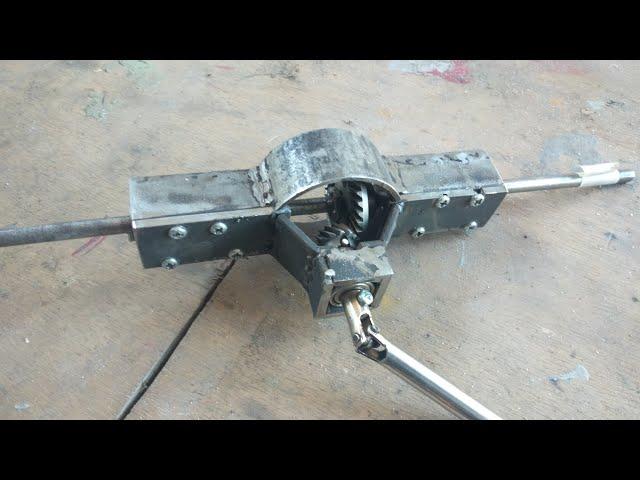 Making RC HeavyTruck Rear Axle | Full Metal