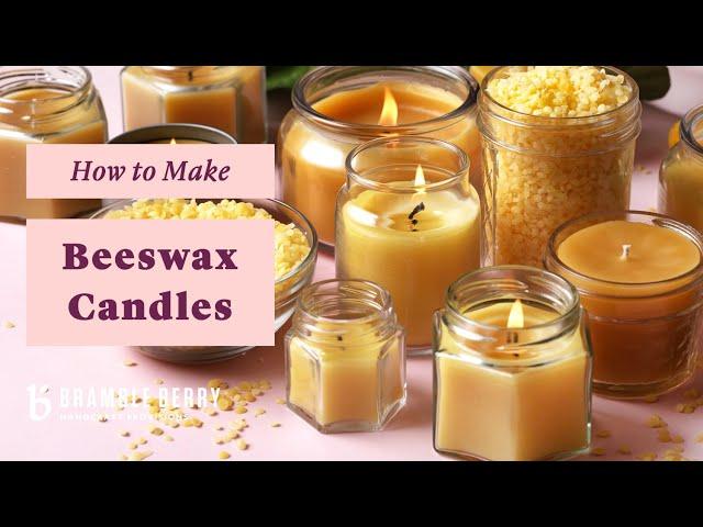 Beeswax Candle Tutorial - Learn From An Expert Candlemaker | BrambleBerry.com